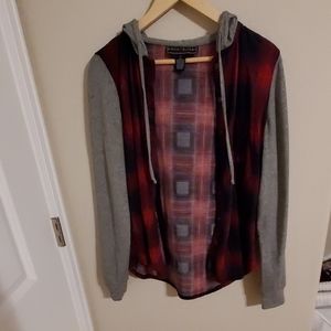 Hooded flannel